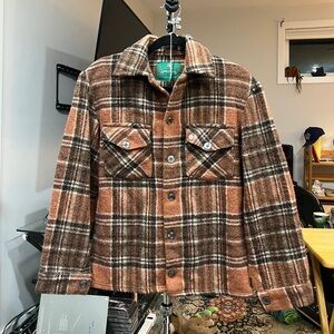 vintage lumber-jac wool shirt jacket canada